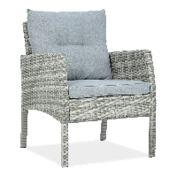 Technorattanové křeslo CORTINA Dolphin Grey