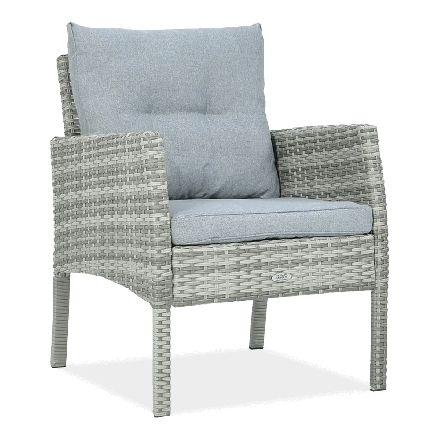 Technorattanové křeslo CORTINA Dolphin Grey