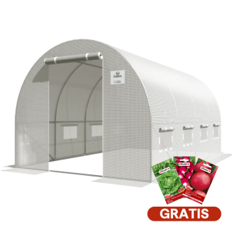 Fóliový fóliovník 2,5x4x2 - 10m2 Bílá