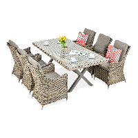 Sada nábytku Technorattan NAPOLI 6/200 Brown