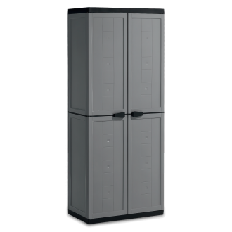 Plastová skříň Keter Jolly Utility Cabinet – tmavě šedá