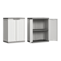 Skříňka Keter/Kis JOLLY LOW CABINET Bílá