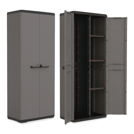 Zahradní skříňka 166x68 Keter/Kis PIU UTILITY CABINET Grey