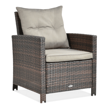 Křeslo Technorattan IBIZA Brown