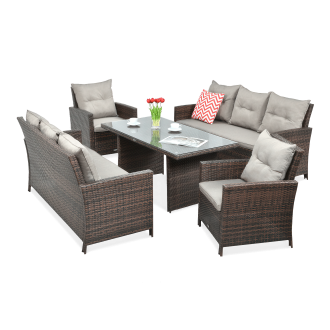 Technorattan nábytek IBIZA FAMILY Brown