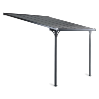 Střecha terasy ATLANTA 3,1x3m studená šedá