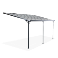 Zahradní přístřešek ATLANTA 3x5m Cold Grey