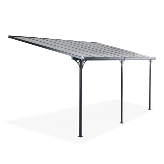 Zahradní přístřešek ATLANTA 3x5m Cold Grey