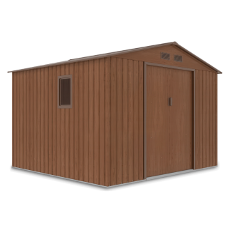 Domek narzędziowy HUDSON 277x255cm Walnut - Hardmaister