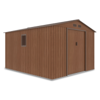 Domeček na nářadí HUDSON 277x319cm Ořech - Hardmaister