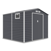 Domek narzędziowy MONTREAL 277x259cm