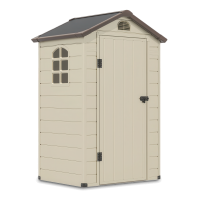 Szopa na narzędzia VERMONT 134x104cm Beige