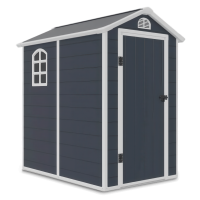 Zahradní úložný box VERMONT 134x192cm Cold Grey - Hardmaister