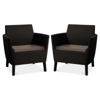 Balkonová zahradní souprava SALEMO DUO Brown