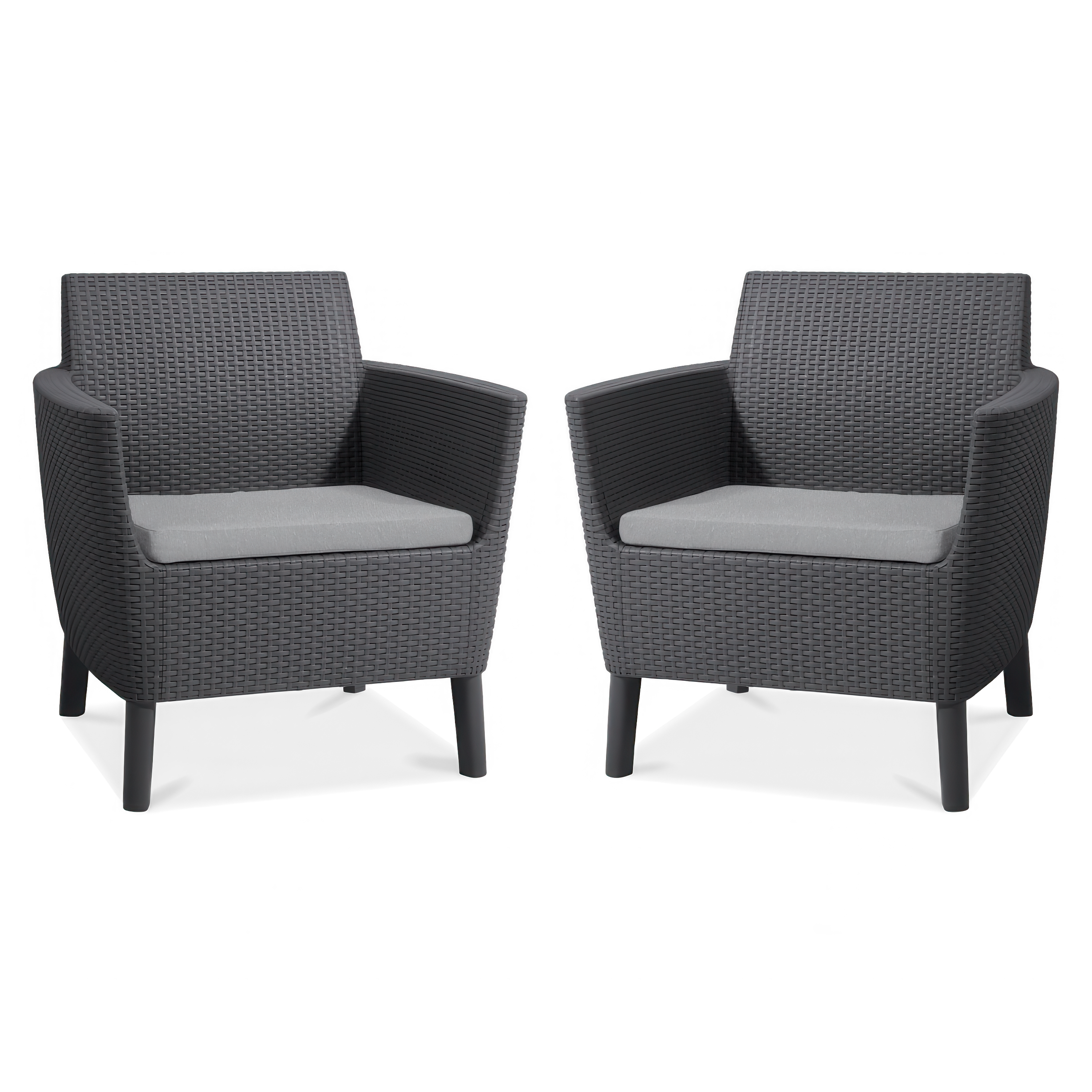 Balkonová zahradní souprava SALEMO DUO Graphite