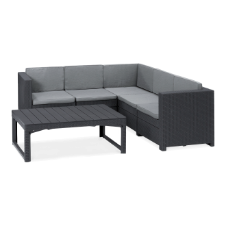 Rozkládací pohovka PROVENCE/LYON Graphite