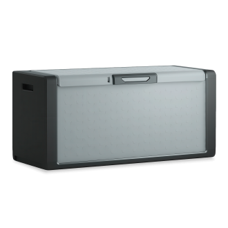 szaro-czarna skrzynia balkonowa Keter/Kis TITAN CHEST