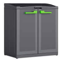 Recyklační koš Keter/Kis MOBY RECYCLING SYSTEM