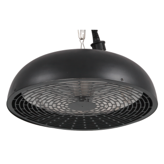 SARGAS Černý závěsný ohřívač