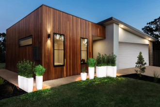 FLOWERPOT L osvětlení květináče na terase