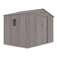 Domek na nářadí HUDSON 277x191cm Světlé dřevo - Hardmaister