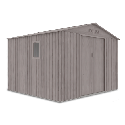 Domek na nářadí HUDSON 277x255cm Světlé dřevo - Hardmaister