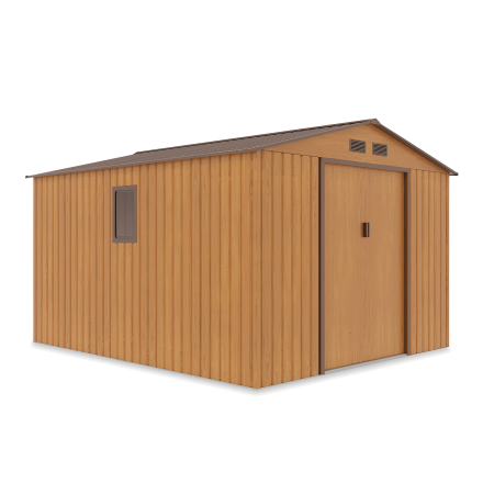 Domek na nářadí HUDSON 277x319cm Dub hnědý - Hardmaister