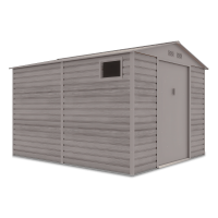 Box na nářadí MONTREAL 277x323cm světlé dřevo - Hardmaister