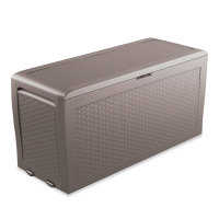 Balkonový box Keter SAMOA RATTAN BOX 270L Cappuccino
