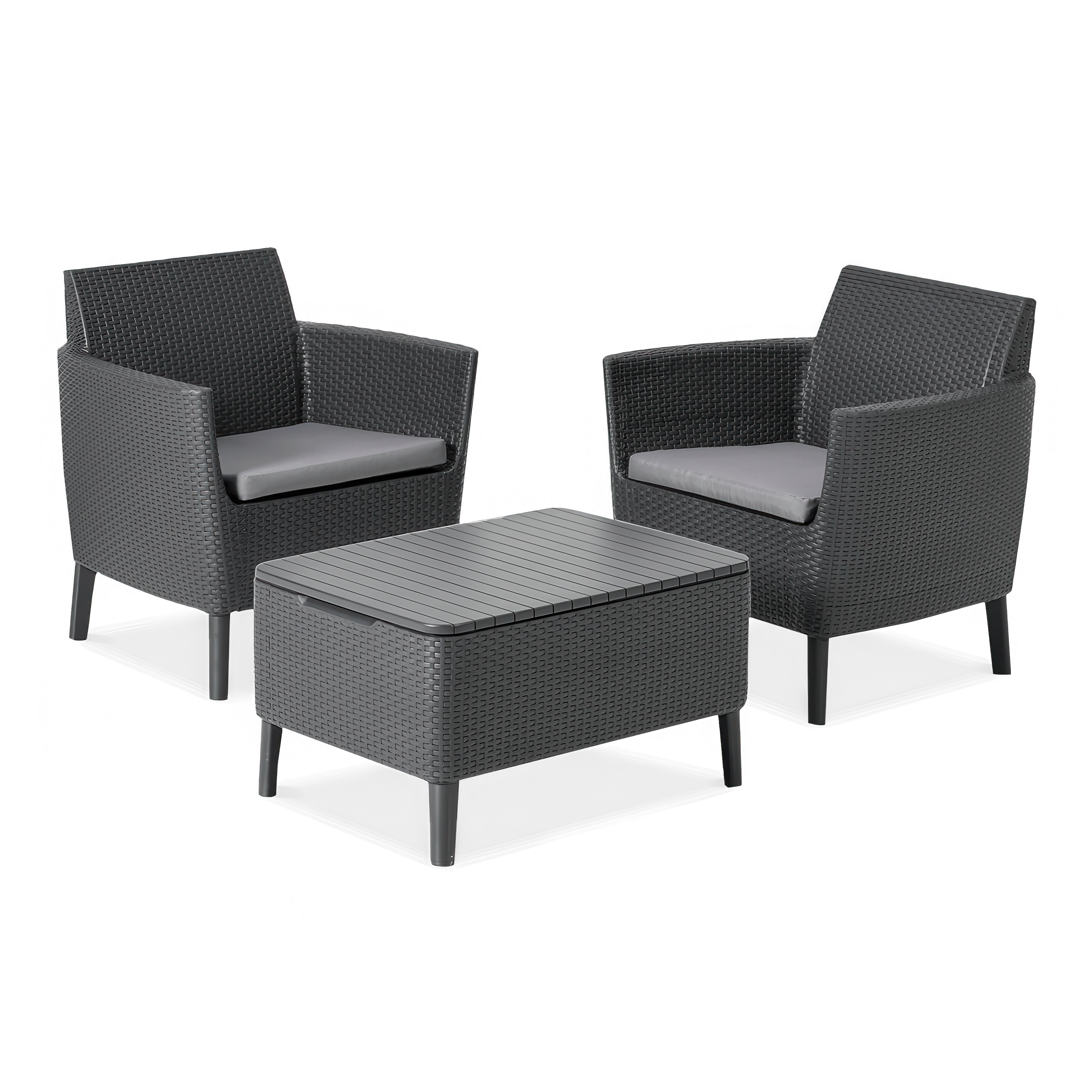 Balkonová zahradní souprava SALEMO BALCONY Graphite