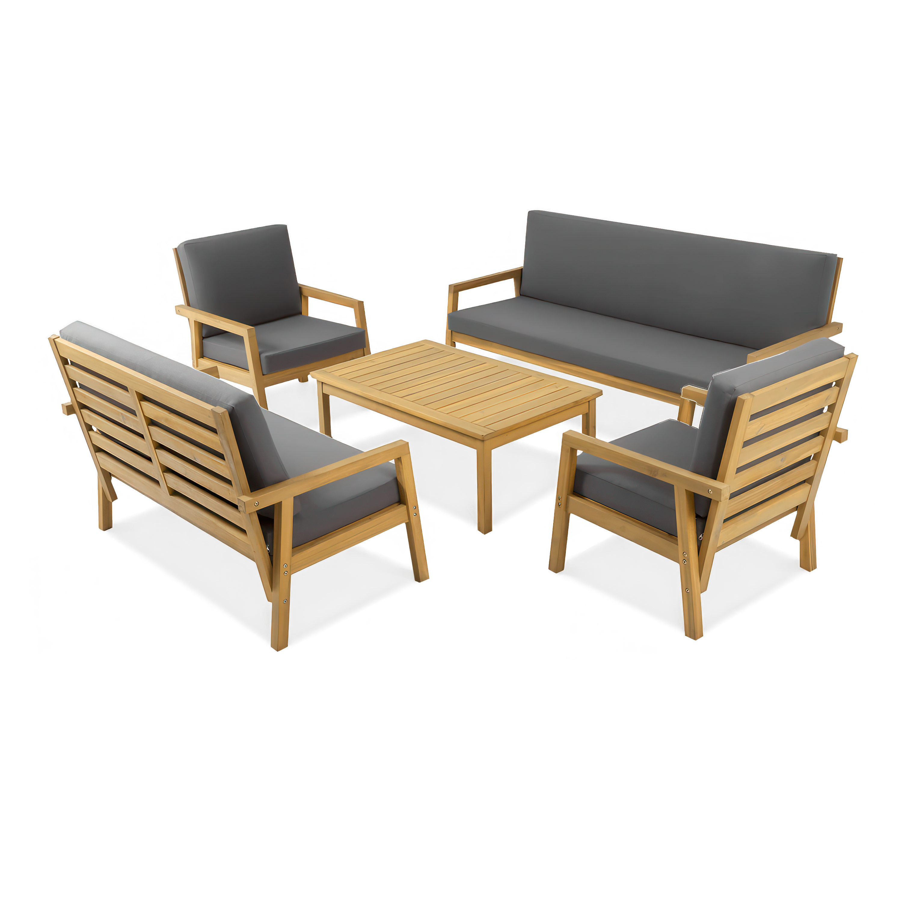 Dřevěný zahradní nábytek SANDVIK