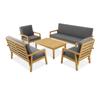 Dřevěný zahradní nábytek SANDVIK