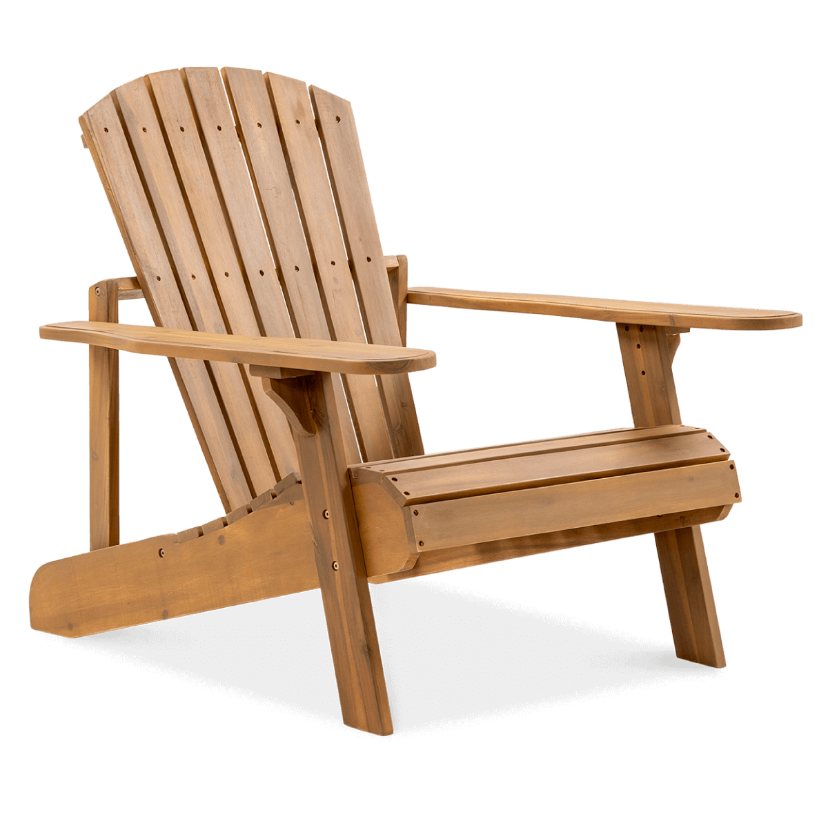 Dřevěná zahradní židle NARWIK Teak Look