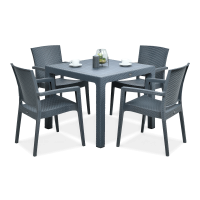 Novussi restaurační set ZENIT 4+1 antracitový