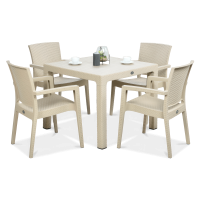 Restaurační set Novussi ZENIT 4+1 Cappuccino