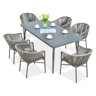 Zahradní jídelní set CALLAS 180 Taupe