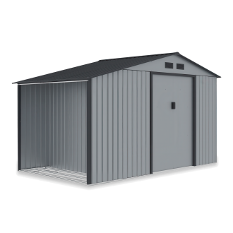 Domek na nářadí MADISON 342x255cm světle šedý - Hardmaister