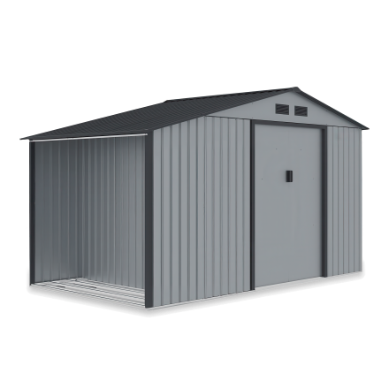 Domek na nářadí MADISON 342x255cm světle šedý - Hardmaister