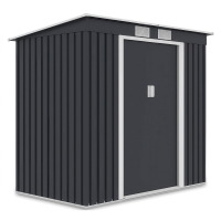 Domeček na nářadí OREGON 201x121cm Cold Grey - Hardmaister