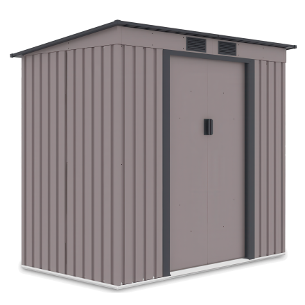 Domeček na nářadí OREGON 201x121cm teplá šedá - Hardmaister