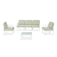 Modulární zahradní set Novussi GARDA 3 White