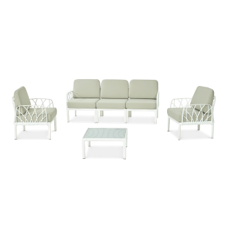 Modulární zahradní set Novussi GARDA 3 White