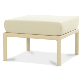 GARDA set pouffe Cappucino