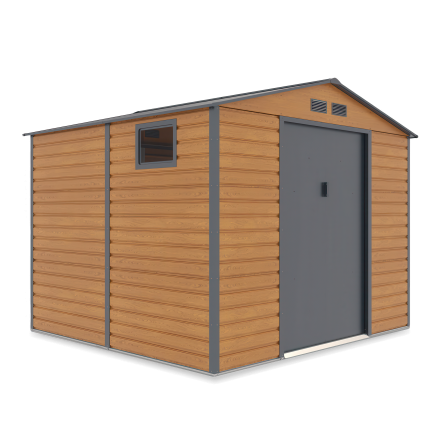 Kůlna na nářadí MONTREAL 277x259cm Dub šedý - Hardmaister