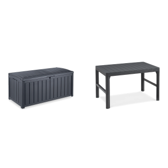 Balkonová souprava GLENWOOD BOX/LYON Graphite