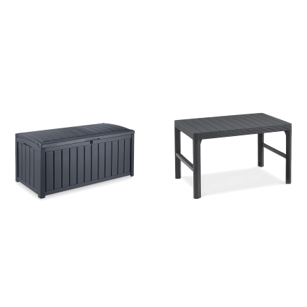 Balkonová souprava GLENWOOD BOX/LYON Graphite