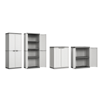 KETER/KIS JOLLY SET Bílá sada skříněk na nářadí