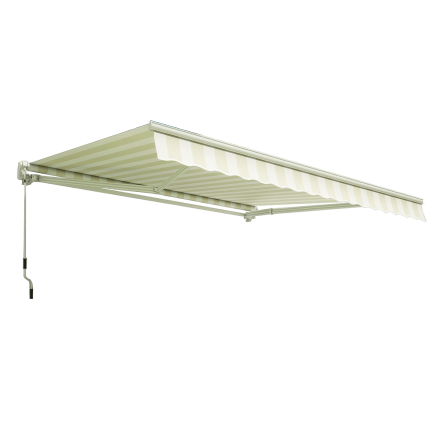 Balkonová markýza CLASSIC 300x250 White/Taupe - Gutroof