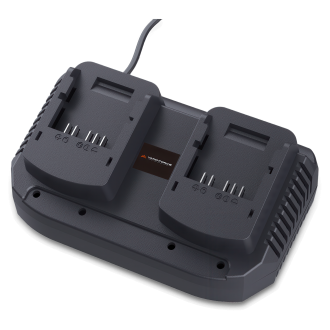 Dvouportová nabíječka pro 20V akumulátory YF-ALC40D - YARD FORCE