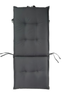 Polštář na lehátko MoodMe Smoke Grey 116x51 cm